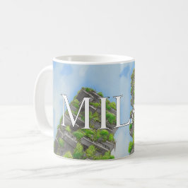 Milan verti forest Mug Modern Skyline Coffee cup 