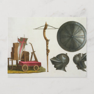 Milanese Wagen, Crossbow and Armour, Plattform 17 Postkarte