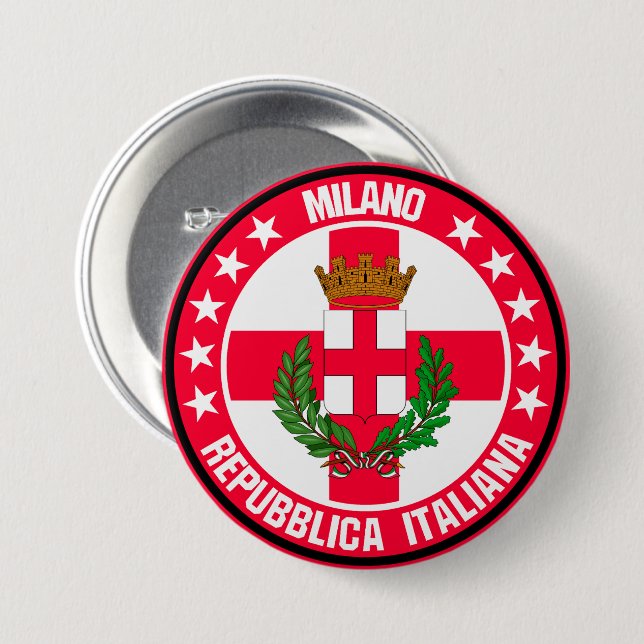 Milano Button (Vorne & Hinten)