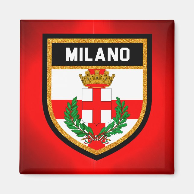 Milano Flag Magnet (Vorne)