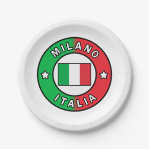 Milano Italia Pappteller