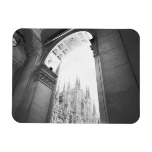 Milano Italien, Galleria Aussicht auf den Dom Magnet