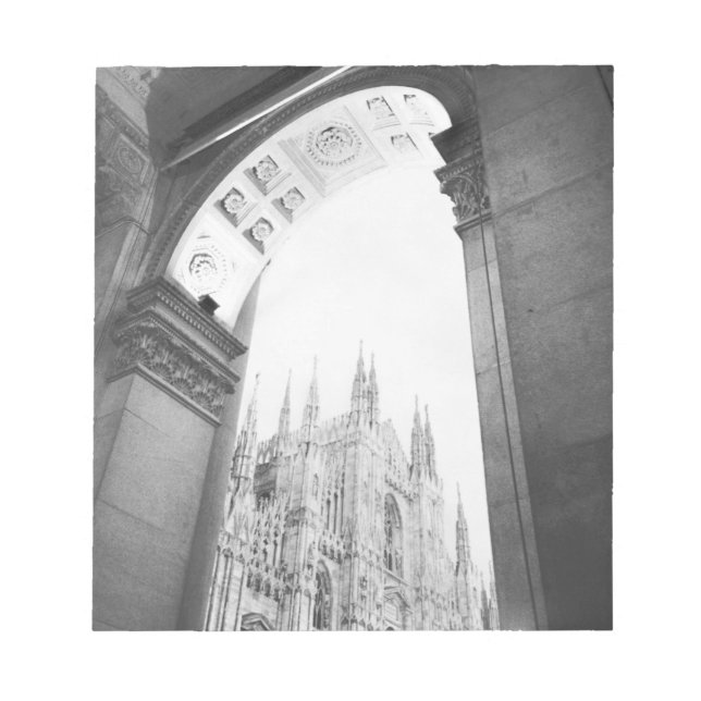 Milano Italien, Galleria Aussicht auf den Dom Notizblock (Vorderseite)