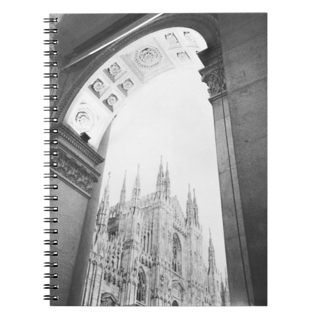 Milano Italien, Galleria Blick auf den Dom Notizblock (Vorderseite)