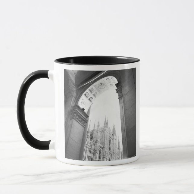 Milano Italien, Galleria Blick auf den Dom Tasse (Links)