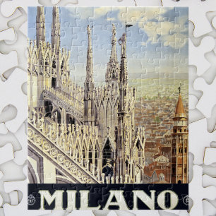 Milano Italien Gotische Kathedrale Duomo Vintage