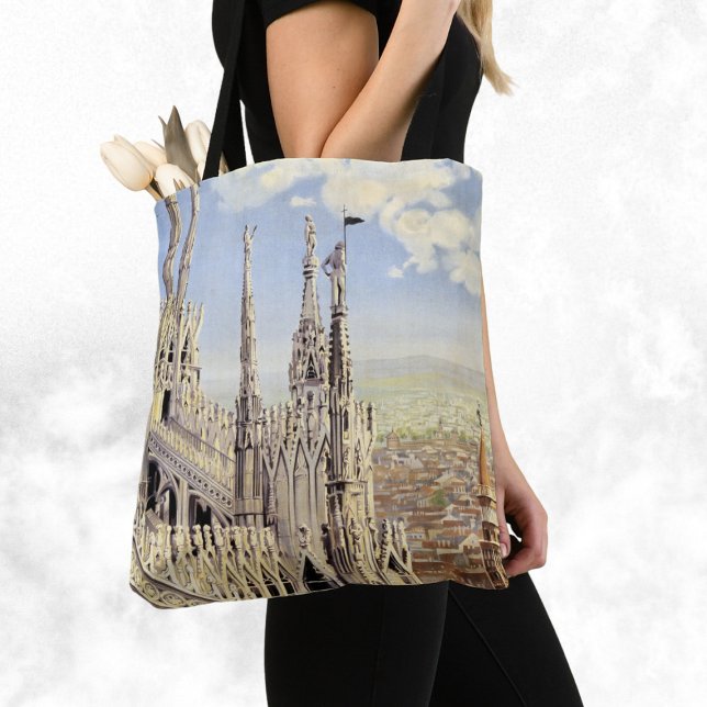 Milano Italien Gotische Kathedrale Duomo Vintage Tasche (Von Creator hochgeladen)