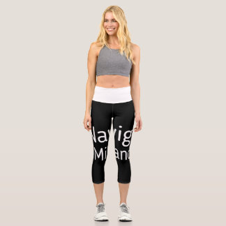 Milano Italien Navigli T-Shirt Capri Leggings
