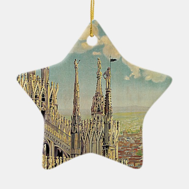 Milano Keramik Ornament (Vorne)