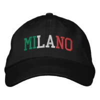 MILANO "Mailand" Italien Flaggenfarben Rot grün