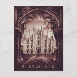 Milano, Mailänder Dom Postkarte