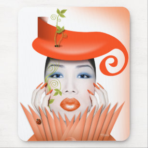 Milas Surreal Mandarine-Traum Mousepad