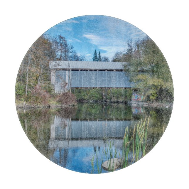 Milby-Brücke Schneidebrett (Vorderseite)