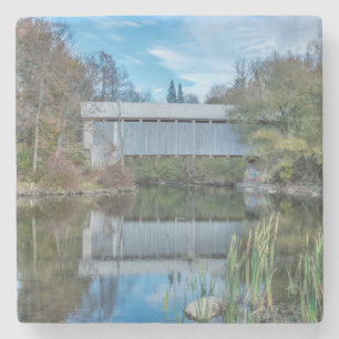 Milby Covered Bridge Steinuntersetzer