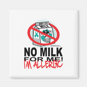 Milch-Allergie Magnet