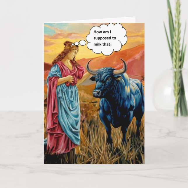 Milch Das Karte (Vorderseite)