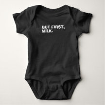Milch First Baby Jersey Bodysuit