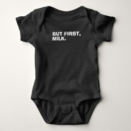 Milch First Baby Jersey Bodysuit Strampler