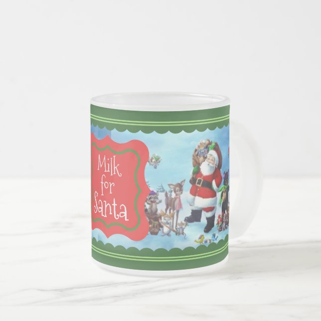 Milch für die Santa Tasse (VorderseiteRechts)