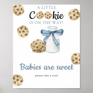 Milch & Kekse Baby Shower Babys sind süß  Poster