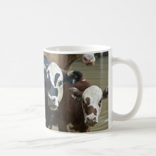 Milch-Mädchen Kaffeetasse (Rechts)