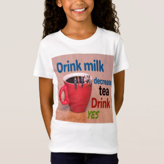 Milch trinken, Tee erniedrigen, ja trinken