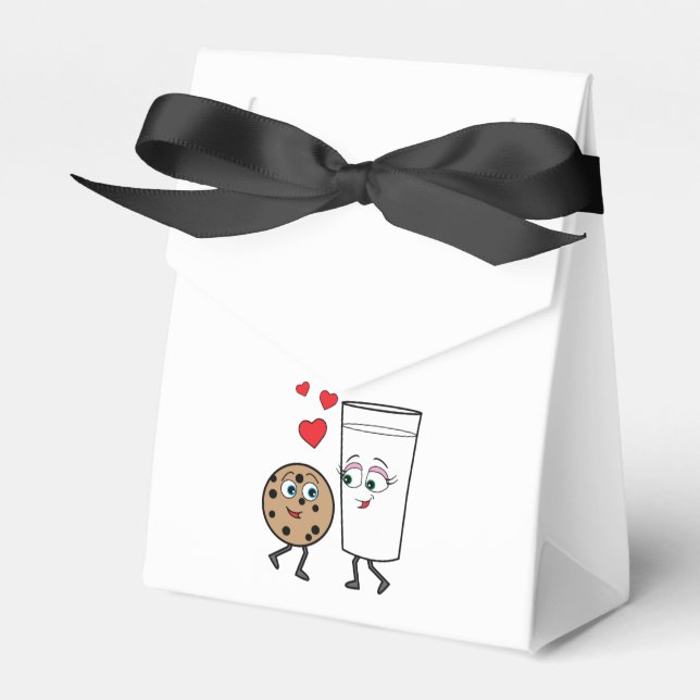 Milch und Cookie Geschenkschachtel (Vorderseite)