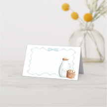 Milch und Cookies Baby Dusche
