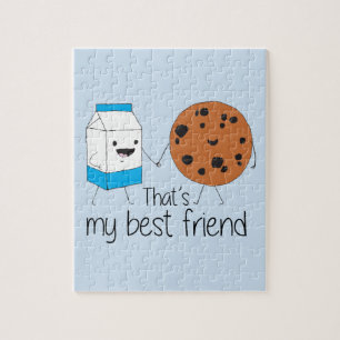 Milch und Cookies BESTE FREUNDIN Freundschaft