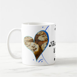 Milch und Cookies Bitte Kaffeetasse