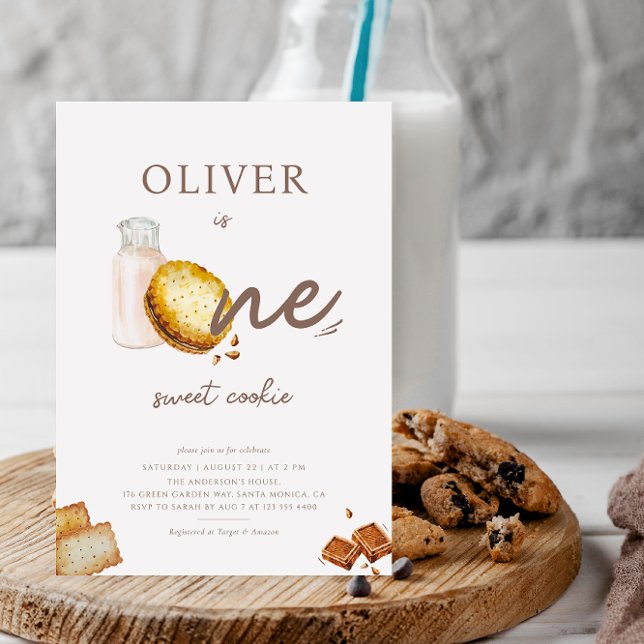 Milch und Cookies Einladung zum Geburtstag (Von Creator hochgeladen)