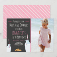 Milch und Cookies Pink Girl Birthday Party