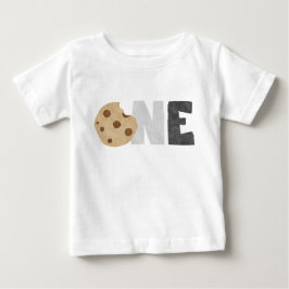 Milch und Cookies zum ersten Geburtstag Baby T-shirt