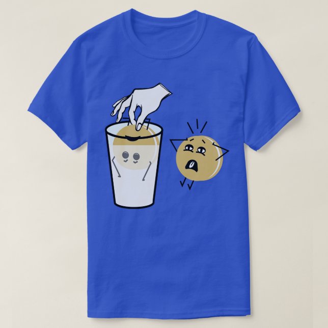 Milch und Kekse T-Shirt (Design vorne)