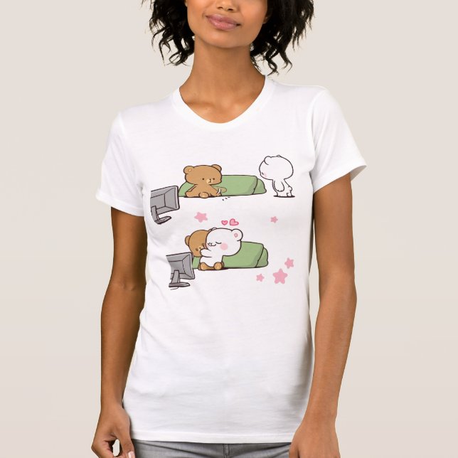 Milch und Mocha T-Shirt (Vorderseite)