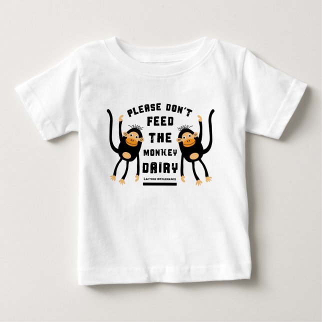 Milchallergie - Enterocolitis-Syndrom - Allergie Baby T-shirt (Vorderseite)