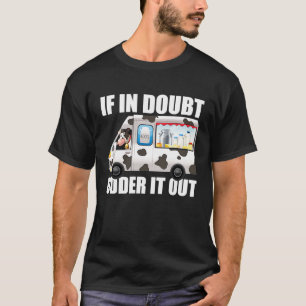 Milchfarm Molkerei Kuh Landwirtschaft Bauer Milchw T-Shirt