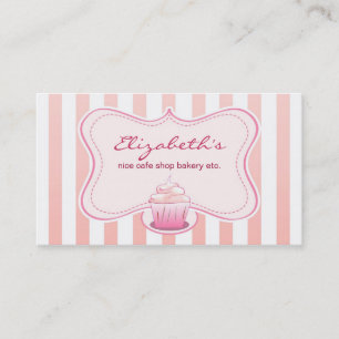 milchige Kuchen-Visitenkarte Visitenkarte