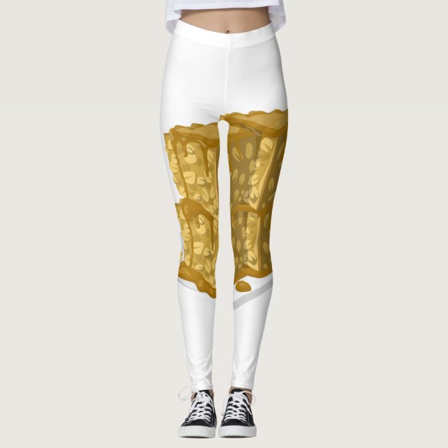 Milchkuchen Leggings (Vorderseite)