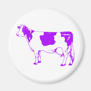 Milchkühe Silhouette Rind Moo Bull Steer Magnet
