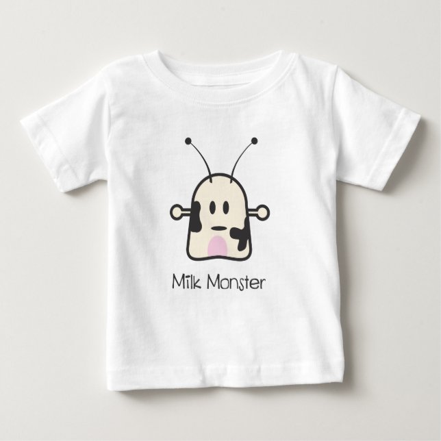 Milchmonster Baby T-shirt (Vorderseite)
