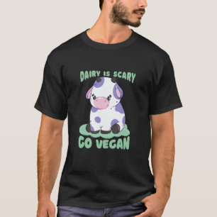 Milchprodukte sind schrecklich, geh vegan Geflügel T-Shirt