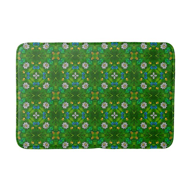 Milchprodukte und Rose Bath Mat Badematte (Vorderseite)