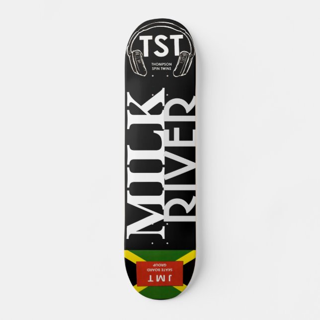 MILCHRIVER-Skateboard Skateboard (Vorderseite)