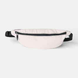 Milchrosa Feststoff Bauchtasche