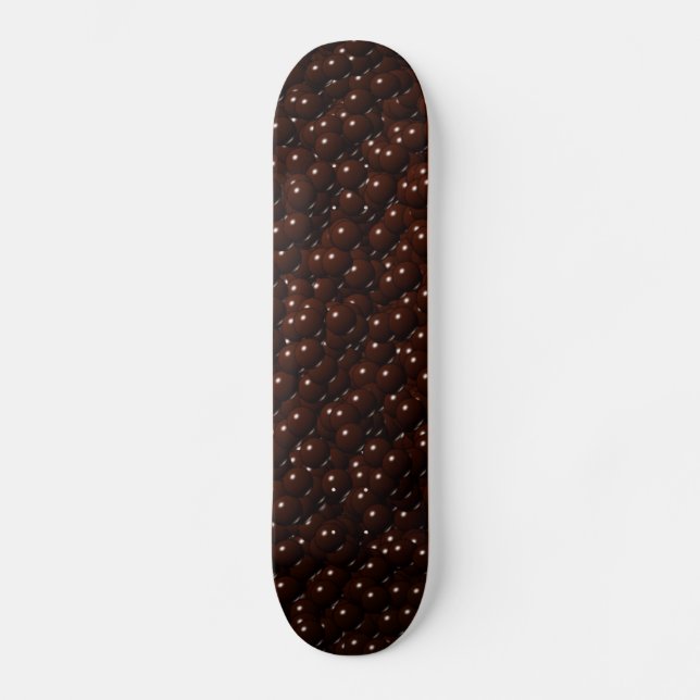Milchschokolade Candy Balls Camouflage Skateboard (Vorderseite)
