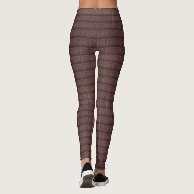 Milchschokolade Leggings (Rückseite)