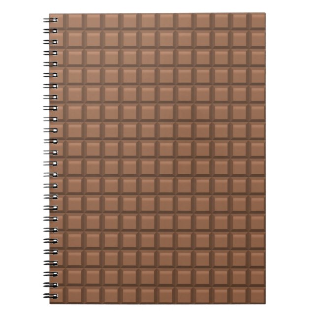 Milchschokolade Notizblock (Vorderseite)