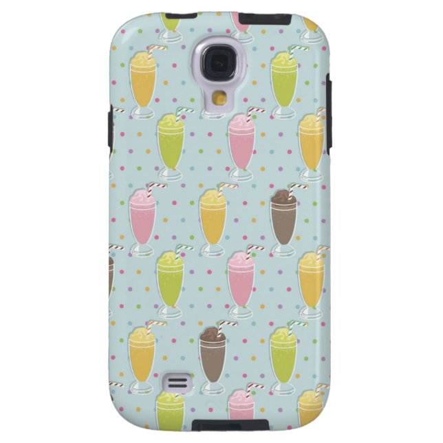 Milchshake-Muster Case-Mate Samsung Galaxy Hülle (Rückseite)