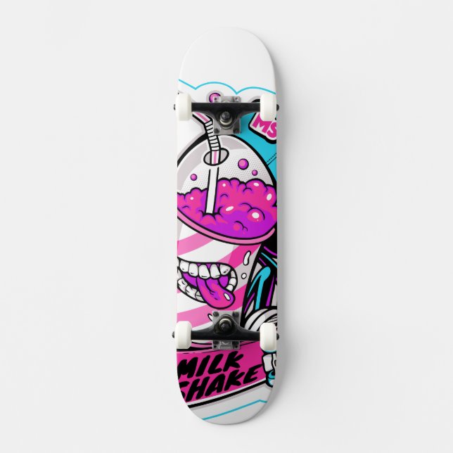 Milchshake Skateboard (Vorderseite)
